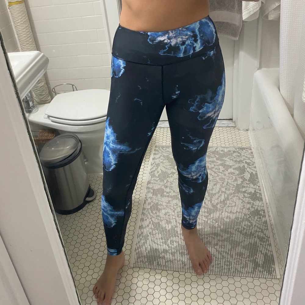 All Fenix Blue Burst High Waist Legging
